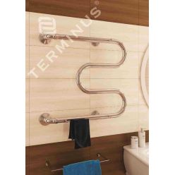 Полотенцесушитель Terminus М-образный с полкой 600х500
