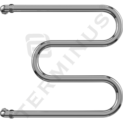 Полотенцесушитель водяной TERMINUS М-образный 400x632 бесшовный