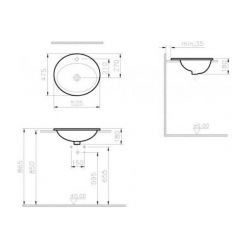 Умывальник Vitra S20 53 см