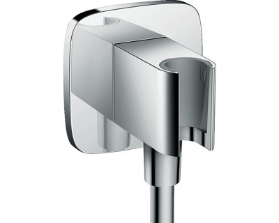 Шланговое подсоединение Hansgrohe Fixfit Porter E с держателем для душа 26485000