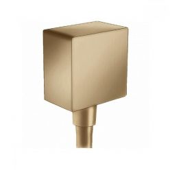 Шланговое подсоединение Hansgrohe FixFit Square с клапаном обратного тока 26455140