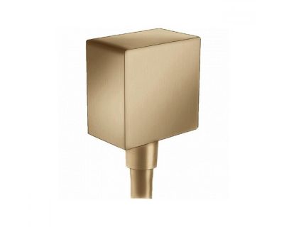 Шланговое подсоединение Hansgrohe FixFit Square с клапаном обратного тока 26455140