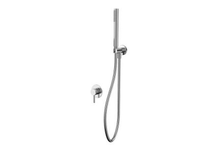 Смеситель Whitecross Y brushed nickel YSET02NIB для душа, с душевым гарнитуром, цвет никель брашированный