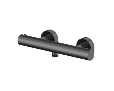 Смеситель Whitecross Y gunmetal Y1246GM для душа, термостатический, на 1 потребителя, цвет оружейная сталь