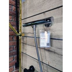 Смеситель Whitecross Y chrome Y1246CR для душа, термостатический, на 1 потребителя, цвет хром