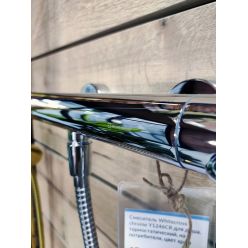 Смеситель Whitecross Y chrome Y1246CR для душа, термостатический, на 1 потребителя, цвет хром