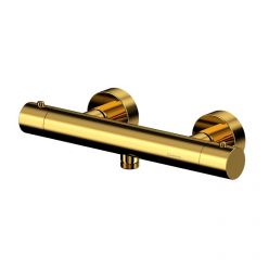 Смеситель Whitecross Y gold Y1246GL для душа, термостатический, на 1 потребителя, цвет золото