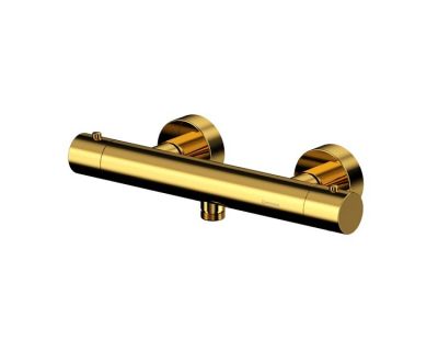 Смеситель Whitecross Y gold Y1246GL для душа, термостатический, на 1 потребителя, цвет золото
