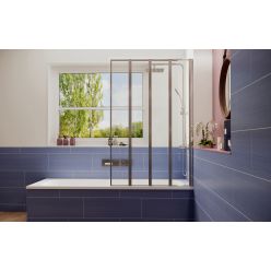 Шторка для ванны Ambassador Bath Screens 16041110R, 90 см складная