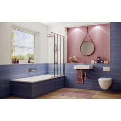 Душевая шторка Ambassador Bath Screens100 складная 16041111R