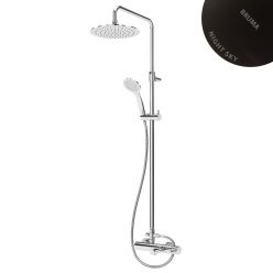 Душевая система Bruma Lusitano с изливом 1072606NS Night Sky