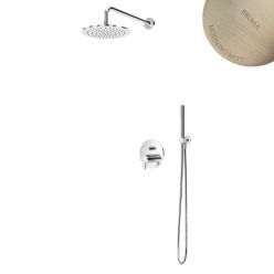 Душевая система Bruma Leaf 1677231MM Morning Mist скрытого монтажа
