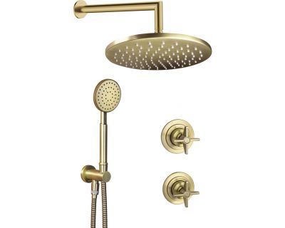 Душевая система скрытого монтажа Deante TEMISTO BRONZO NAC_M9QT латунь