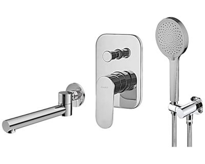 Душевая система скрытого монтажа DEANTE_036W хром