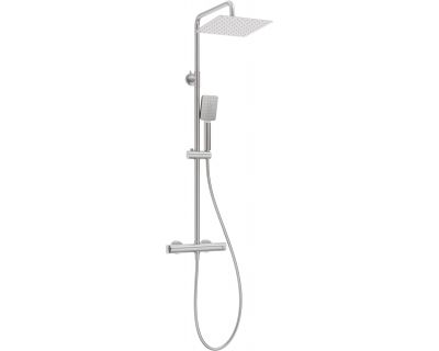 Душевая стойка Deante Gold BR NAC_F4HT с термостатом, хром