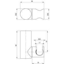 Душевой гарнитур Deante ARNIKA GOLD BR NQA_R41K брашированное золото