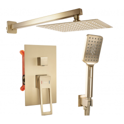 Душевая система Rea Parker gold matt P9141матовое золото