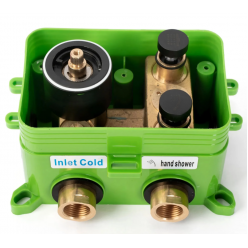 Душевая система Rea Parker gold matt P9141матовое золото