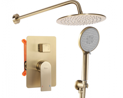 Душевая система Rea Verso gold matt P9150 золото