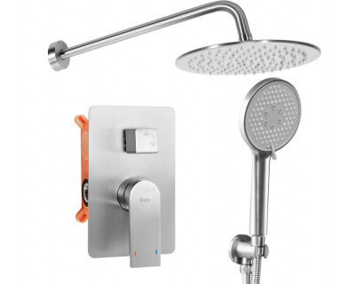 Душевая система Rea Verso Nikiel matt P4800 никель