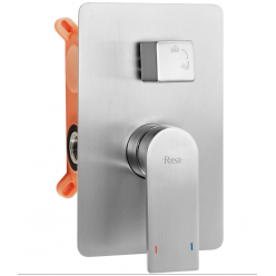 Душевая система Rea Verso Nikiel matt P4800 никель