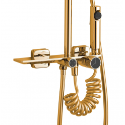 Душевая система Rea Helix GOLD P6619 золото