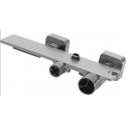 Душевая система Rea Helix nikiel matt P6622 никель матовый