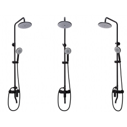 Душевая система Rea Verso Black P9145 черный