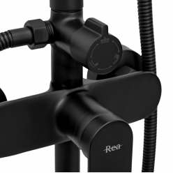 Душевая система Rea Verso Black P9145 черный