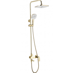 Душевая система Rea Storm gold P9531 золотой глянец