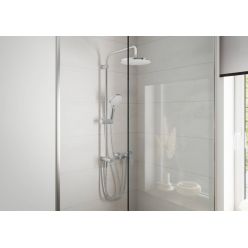 Hansgrohe Vernis Blend Showerpipe 200 1jet EcoSmart черный матовый 26272670