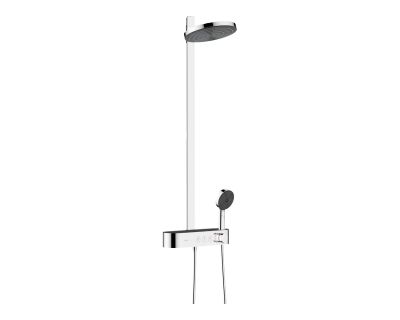 Hansgrohe Pulsify S Showerpipe Душевая система 260 2jet с термостатом ShowerTablet Select 400 хром 24240000