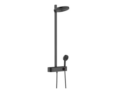 Hansgrohe Pulsify S Showerpipe Душевая система 260 2jet с термостатом ShowerTablet Select 400 черный матовый 24240670