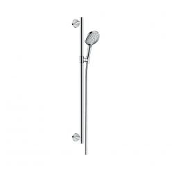 Hansgrohe Raindance Select S Душевой набор 120 3jet со штангой 90 см хром-белый матовый 26322400