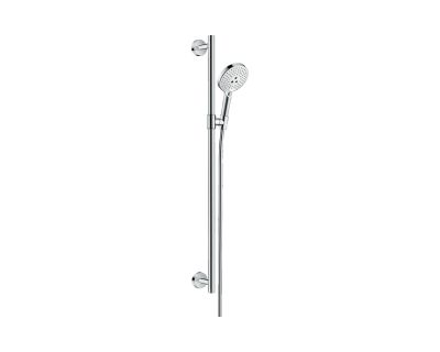 Hansgrohe Raindance Select S Душевой набор 120 3jet со штангой 90 см хром-белый матовый 26322400