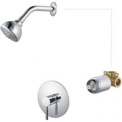 Душевая система Haiba HB80088 хром