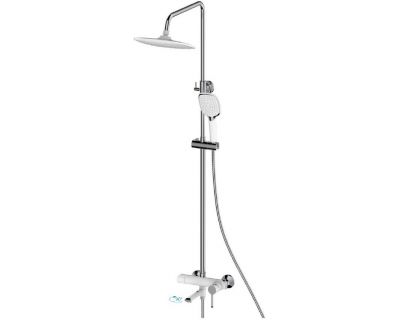 Душевая стойка Haiba HB24805-8 белый/хром