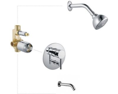 Душевая система Haiba HB80297-2 хром