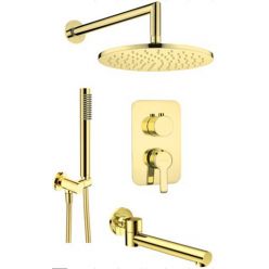 Душевая система Deante ARNIKA GOLD-4 золото