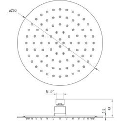 Душевая система Deante BXYSX44T-4 хром