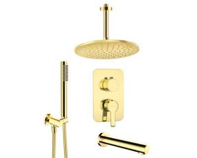 Душевая система Deante ARNIKA GOLD-1 золото