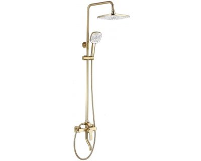 Душевая система Rea ARGUS BRUSHED GOLD P7841 золотой матовый