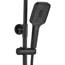 Душевая система Rea Helix black matt P6618 черный матовый