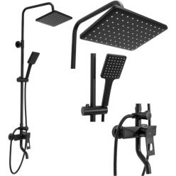 Душевая система Rea Soul Black B9998 черный