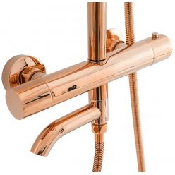 Душевая система Rea Lungo Rose Gold P6606 розовое золото
