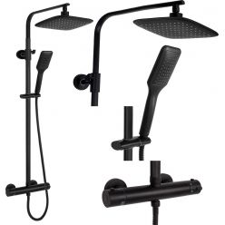 Душевая система Rea Tom black P7101 черный