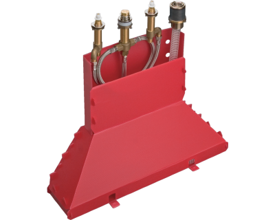 Скрытая часть смесителя Hansgrohe Secubox на край ванны на 4 отверстия 13444180