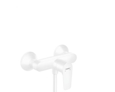 Смеситель Hansgrohe Talis E для душа, однорычажный, ВМ, матовый белый 71760700