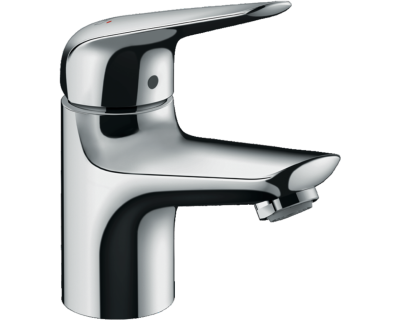 Смеситель Hansgrohe Novus для раковины однорычажный со сливным гарнитуром, хром 71020000