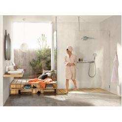 Термостат Hansgrohe ShowerTabletSelect 700 для душа, белый/хром 13184400